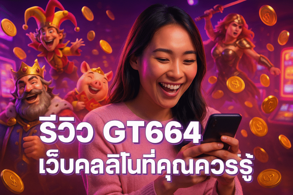รีวิว GT664 เว็บคาสิโนที่คุณควรรู้