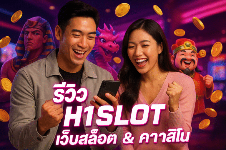 รีวิว H1SLOT เว็บสล็อต & คาสิโน