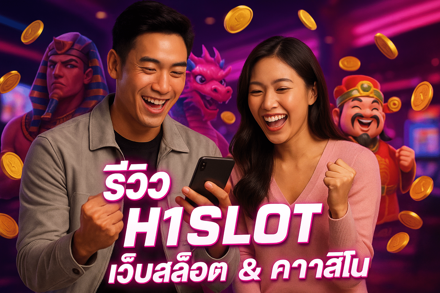 รีวิว H1SLOT เว็บสล็อต & คาสิโน