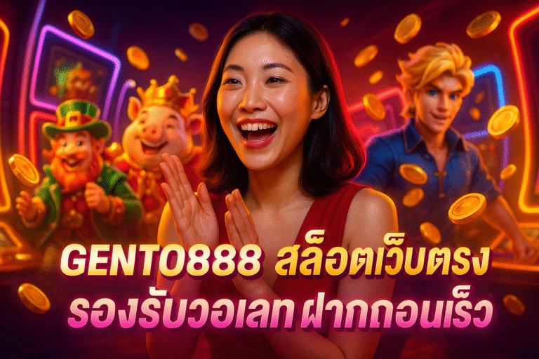 GENTO888 สล็อตเว็บตรง รองรับวอเลท ฝากถอนเร็ว